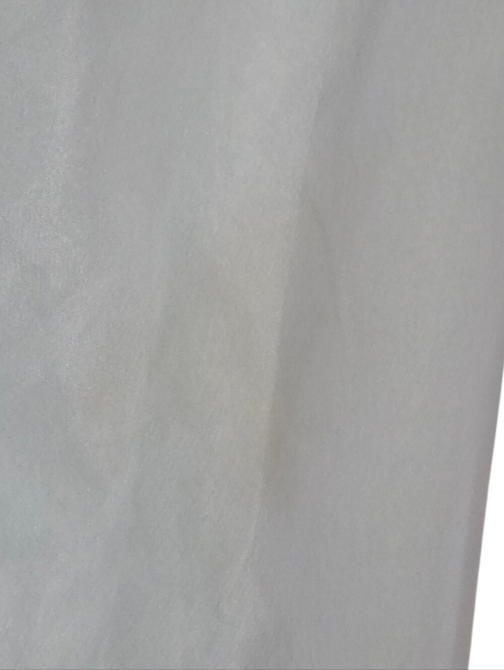 Beautiful light blue long sleeve maxi vintage sheer collared dress with Tie - Picture 5 of 5